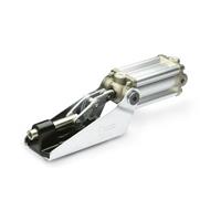 GN 890 Pneumatic Toggle Clamp for Push Pull Clamping with Magnetic Piston